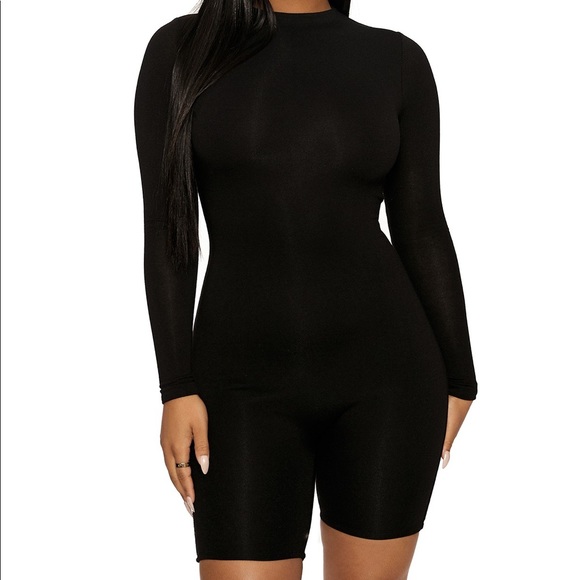 naked wardrobe Other - Naked wardrobe NW all body shorts jumpsuit M